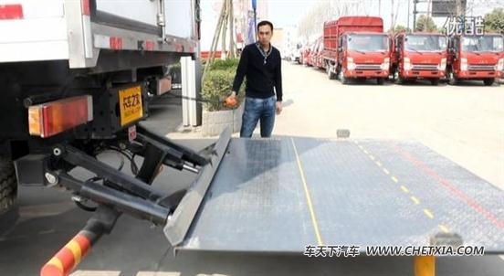 【图】装卸好帮手 三按钮二指禅 解读液压尾板