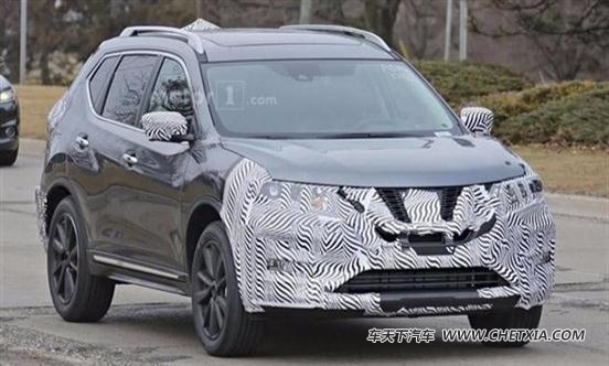2019奇骏改款谍照图片